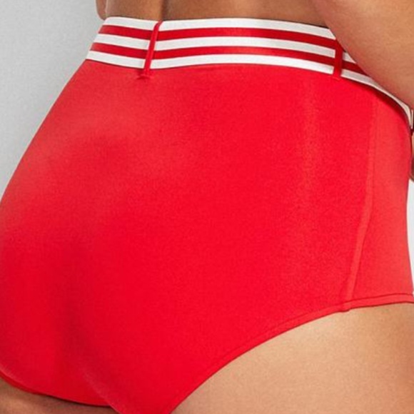 NWOT Seafolly Standard Belted High Waisted Bikini Bottom Swimsuit - Picture 4 of 11